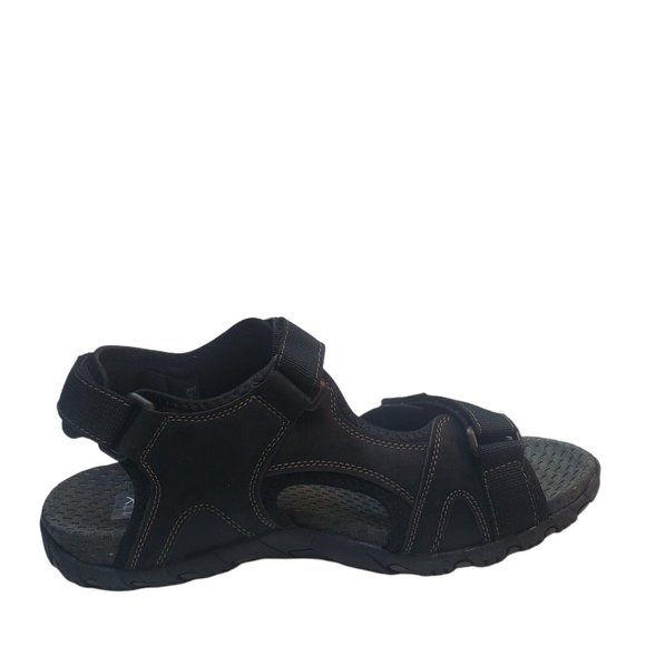 Nunn Bush Men\'s Shoes Rio Bravo hook and loop Lightweight Sandals Black main image 5
